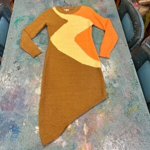 Retro 70s Carpet Dress